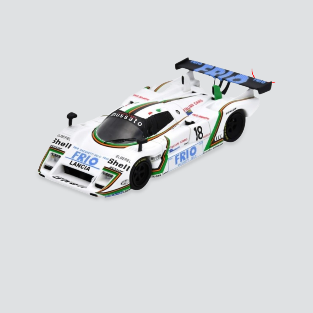 (79,95€-10%) Pré-encomenda Sinal: 20€ - Lancia LC2 #18 - F. Konrad / J-P. Frey - 500km Kyalami 1987