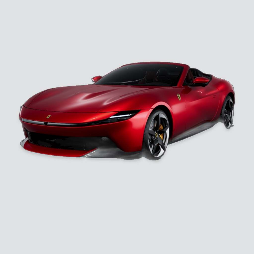 (139,95€-10%) Pré-encomenda Sinal: 20€ - Ferrari Amalfi Spider 2025 Rosso Magma - Red