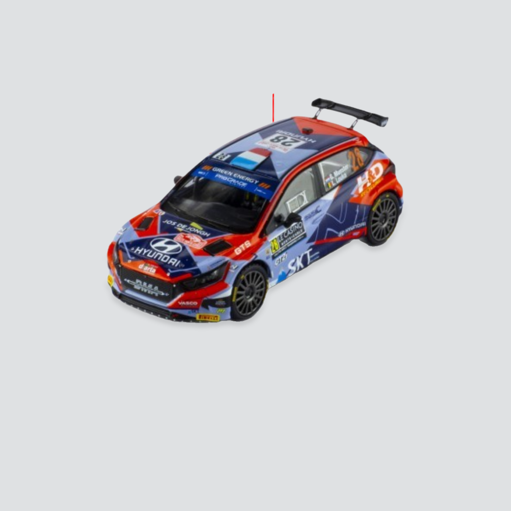 Hyundai i20 N Rally2 #28 - Gregoire Munster / Louis Louka - Rally Monte Carlo 2022