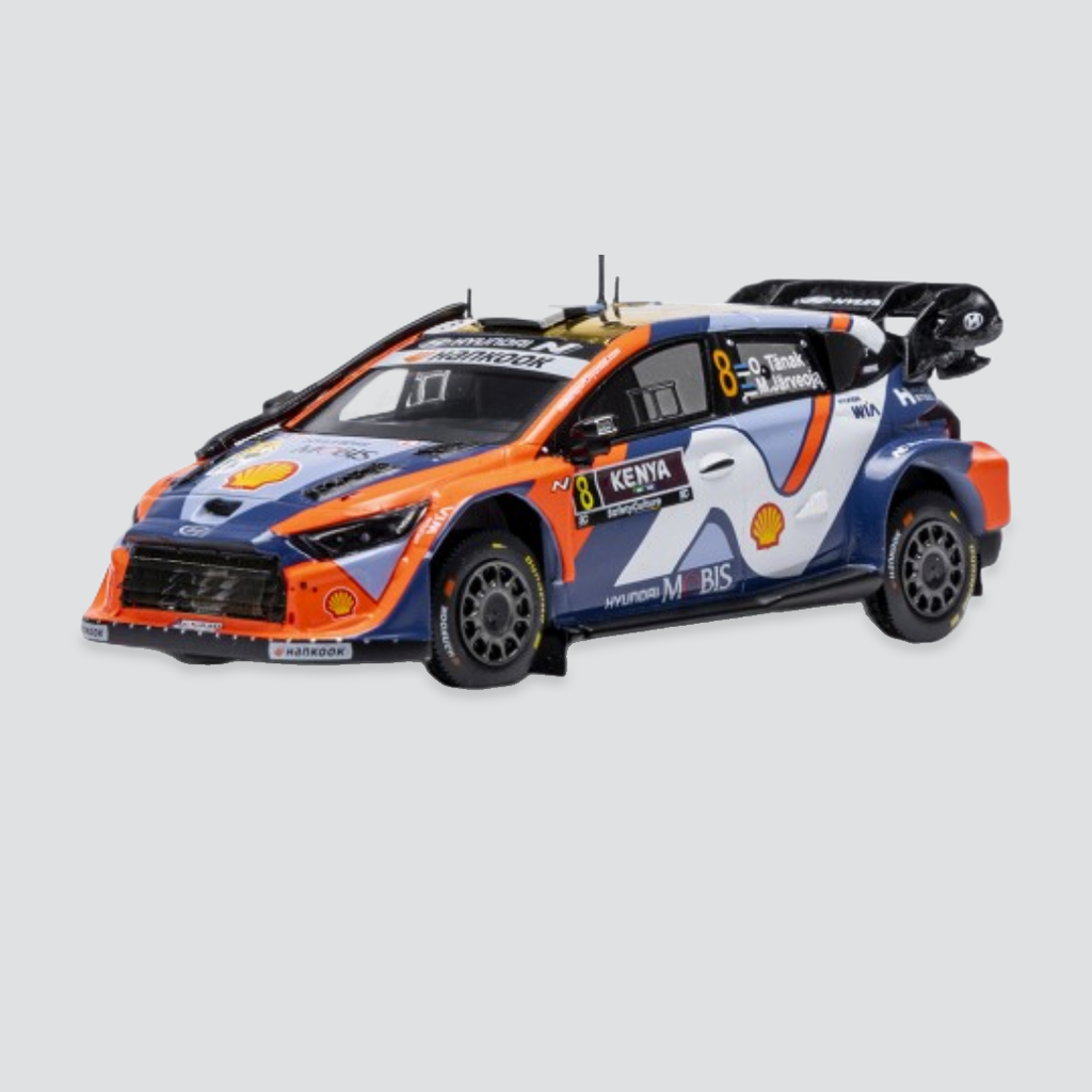 Hyundai i20N Rally 1 #8 - Ott Tänak / Martin Järveoja - Rally Kenya 2025