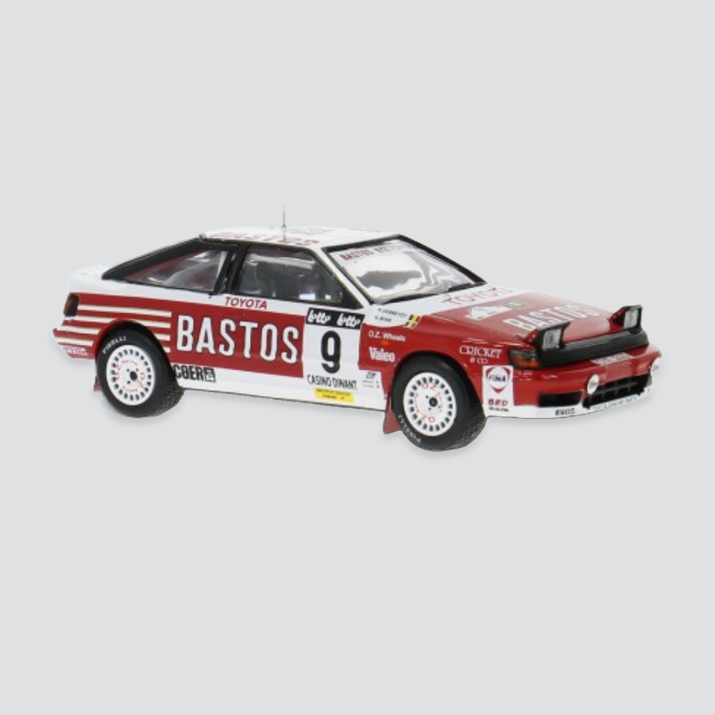 (39,95€-10%) Pré-encomenda Deposito: 10€ - Toyota Celica GT-4 (ST 165) #9 - Renaud Verreydt / Georges Biar - Rally Circuit des Ardennes 1990