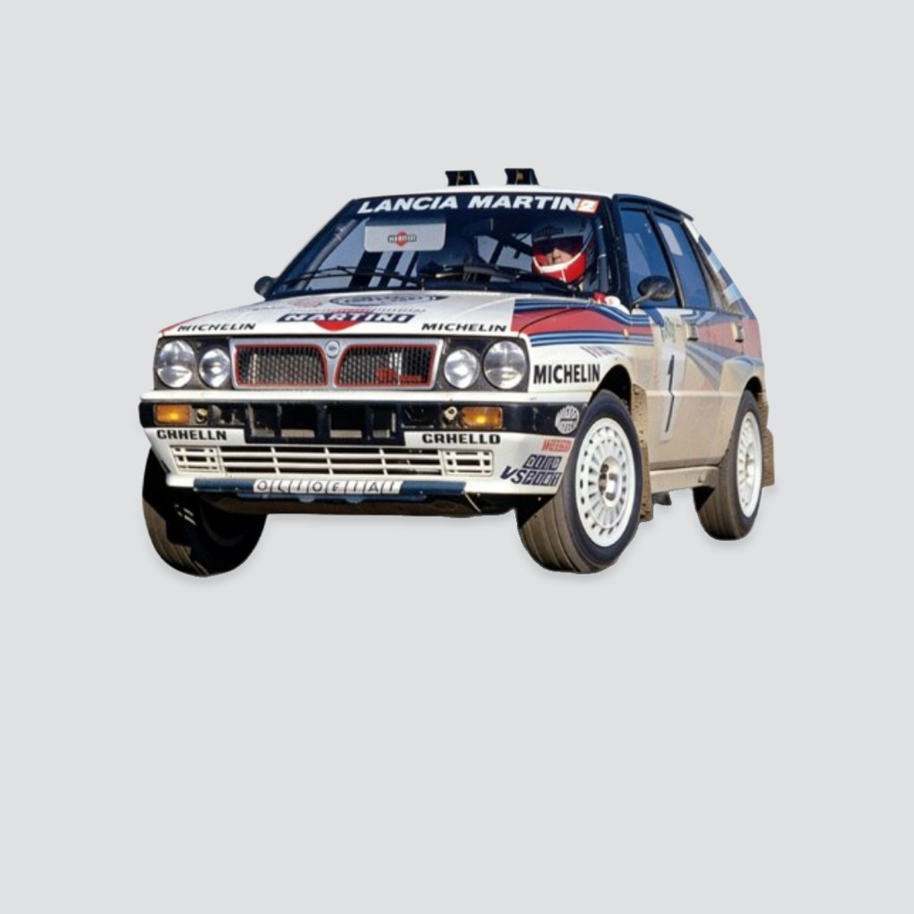 (114,95€-10%) Pré-encomenda Deposito: 20€ - Lancia Delta HF Integrale 8V #1 - Miki Biasion / Tiziano Siviero - Winner Rally Saremo 1988