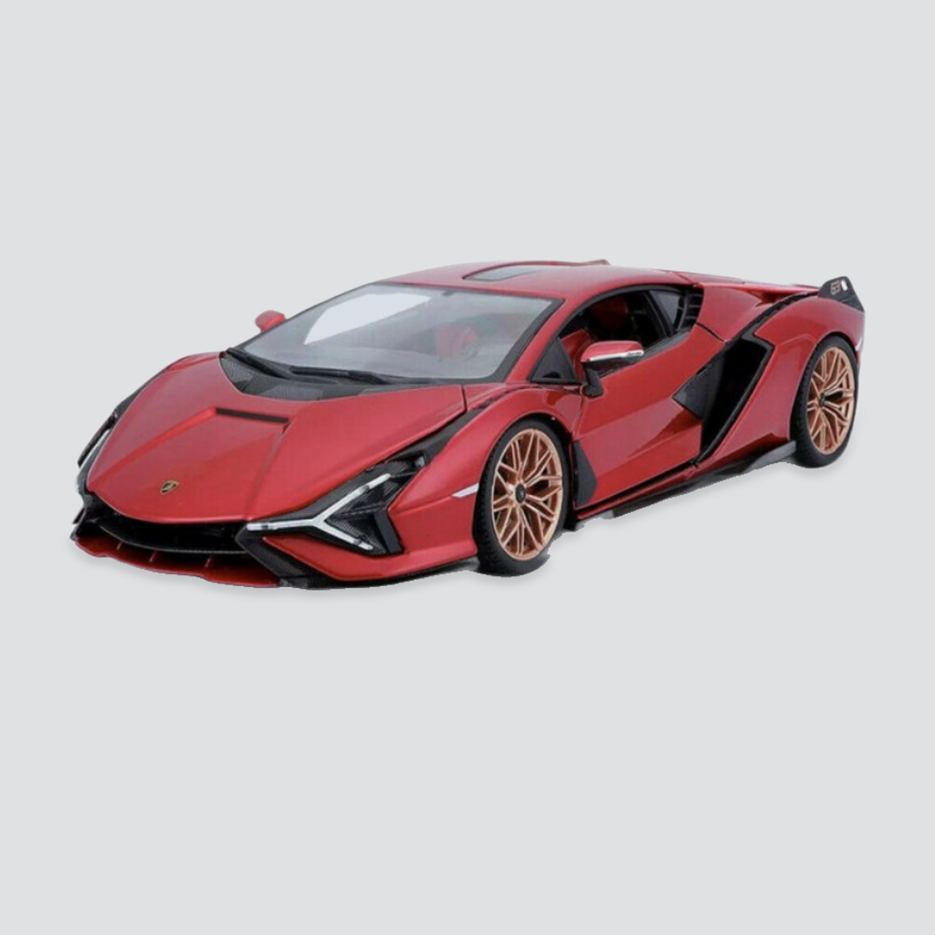 LAMBORGHINI SIAN FKP 37 HYBRID 2020 RED MET