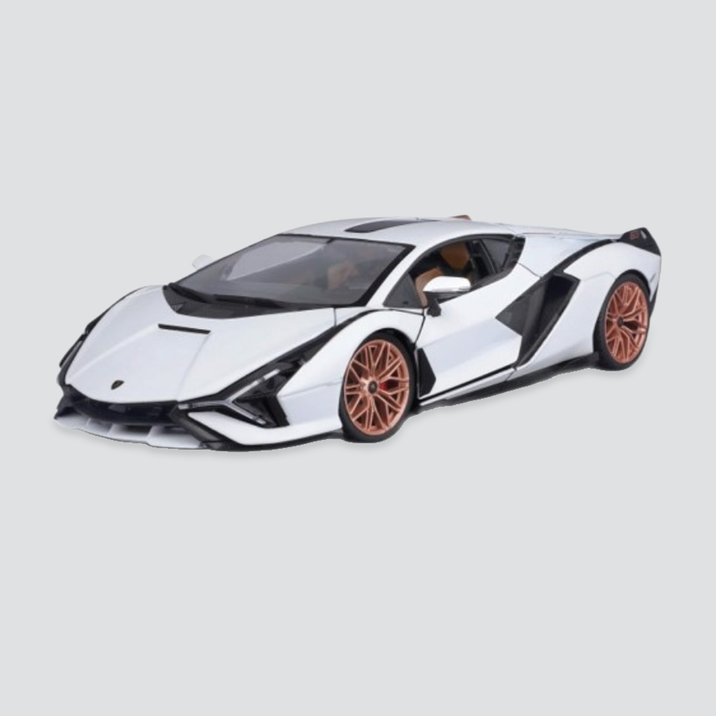 LAMBORGHINI SIAN FKP 37 HYBRID 2020 VERDE GEA WHITE BLACK