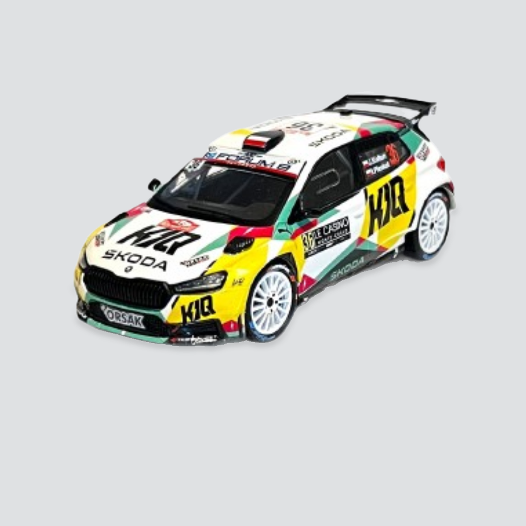 Škoda Fabia Rally2 #36 - Jaroslaw Koltun / Ireneusz Plekot - Rally MonteCarlo 2026