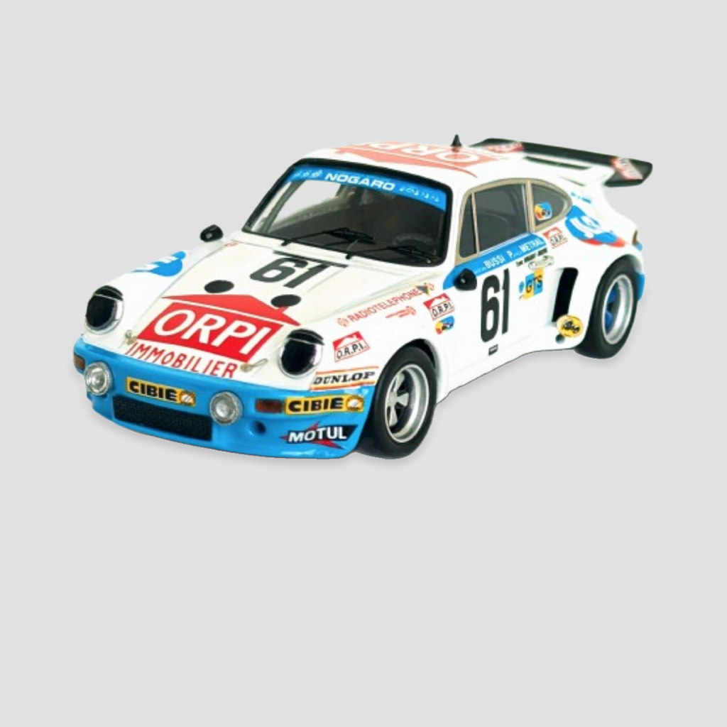 Porsche Carrera RSR #61 - Christian Bussi / Patrick Metral - 23rd 24H Le Mans 1975