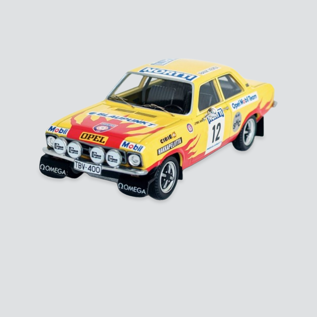 Opel Ascona #12 - Hannu Palin / Jyrki Ahava - 10th 1000 Lakes Rally 1973