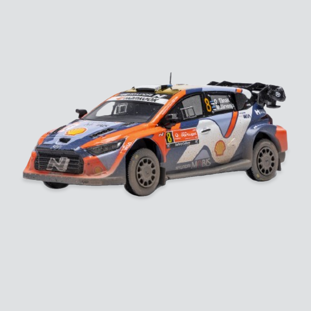 (39,95€-10%) Pré-encomenda Deposit 10€ - Hyundai i20 N Rally1 #8 - Ott Tanak / Martin Järveoja - Rally de Portugal 2025