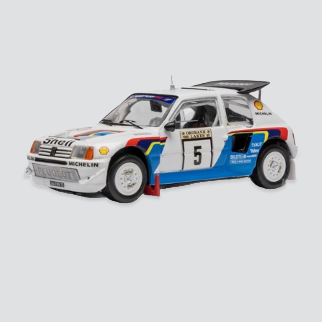 Peugeot 205 Turbo 16V EVO #5 - Stig Blomqvist / Bruno Berglund - Rally 1000 Lakes 1986