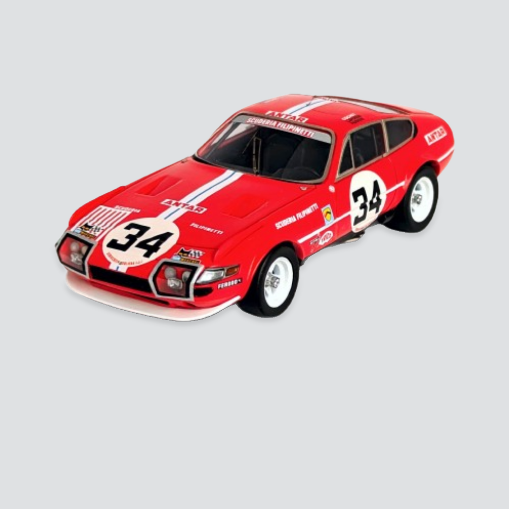 Ferrari 365 GTB 4  #34 - Mike Parkes / JL Lafosse / JJ Cochet - 24H Le Mans 1972