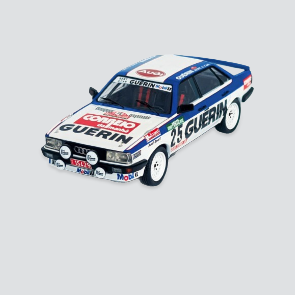 Audi 80 Quattro #25 - Manuel Mello Breyner / José Lopes - Rally of Portugal 1985