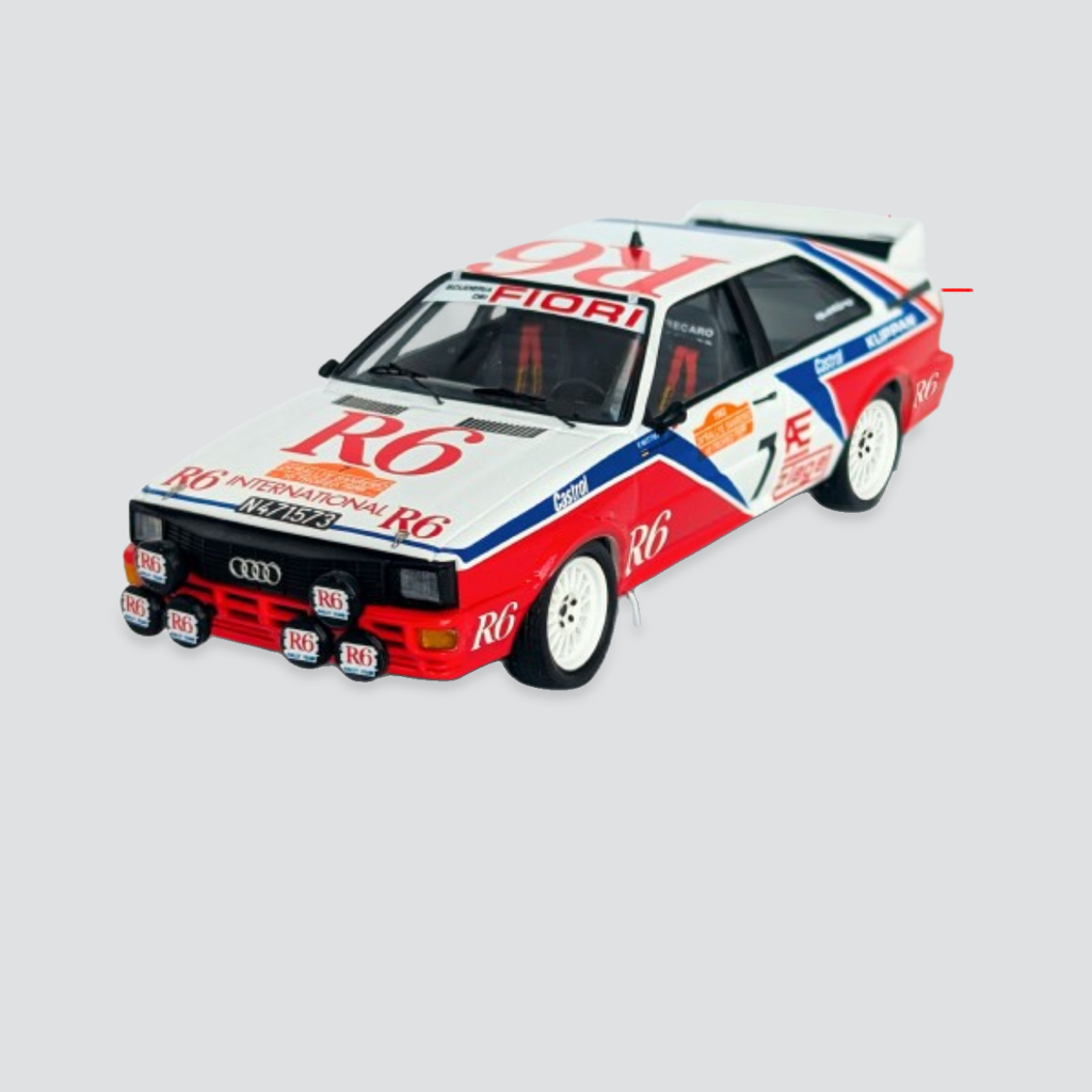 Audi 80 Quattro #7 - Franz Wittmann / Peter Diekmann - Sanremo Rally 1982