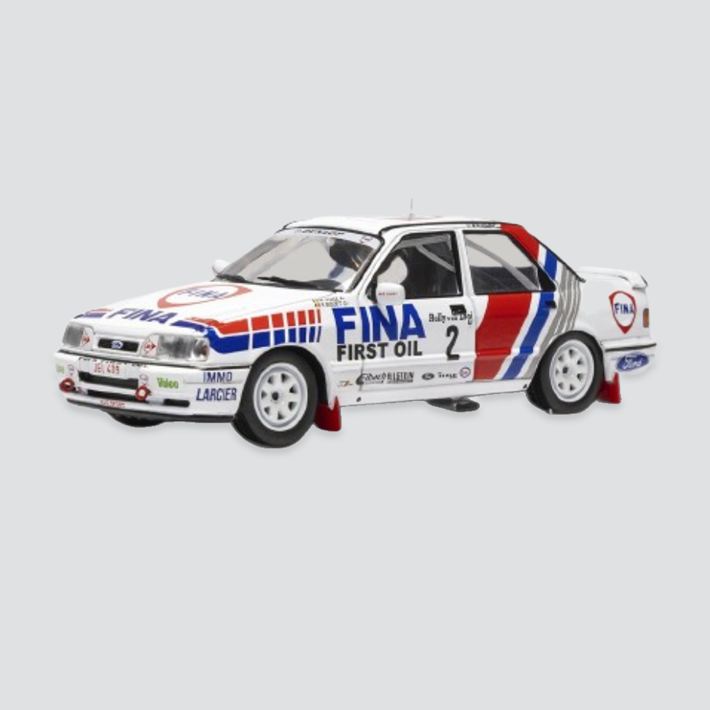 (39,95€-10%) Pré-encomenda Deposit 10€ - Ford Sierra RS Cosworth 4X4 #2 - Marc Duez / Yves Bozet - Rally van Looi 1990