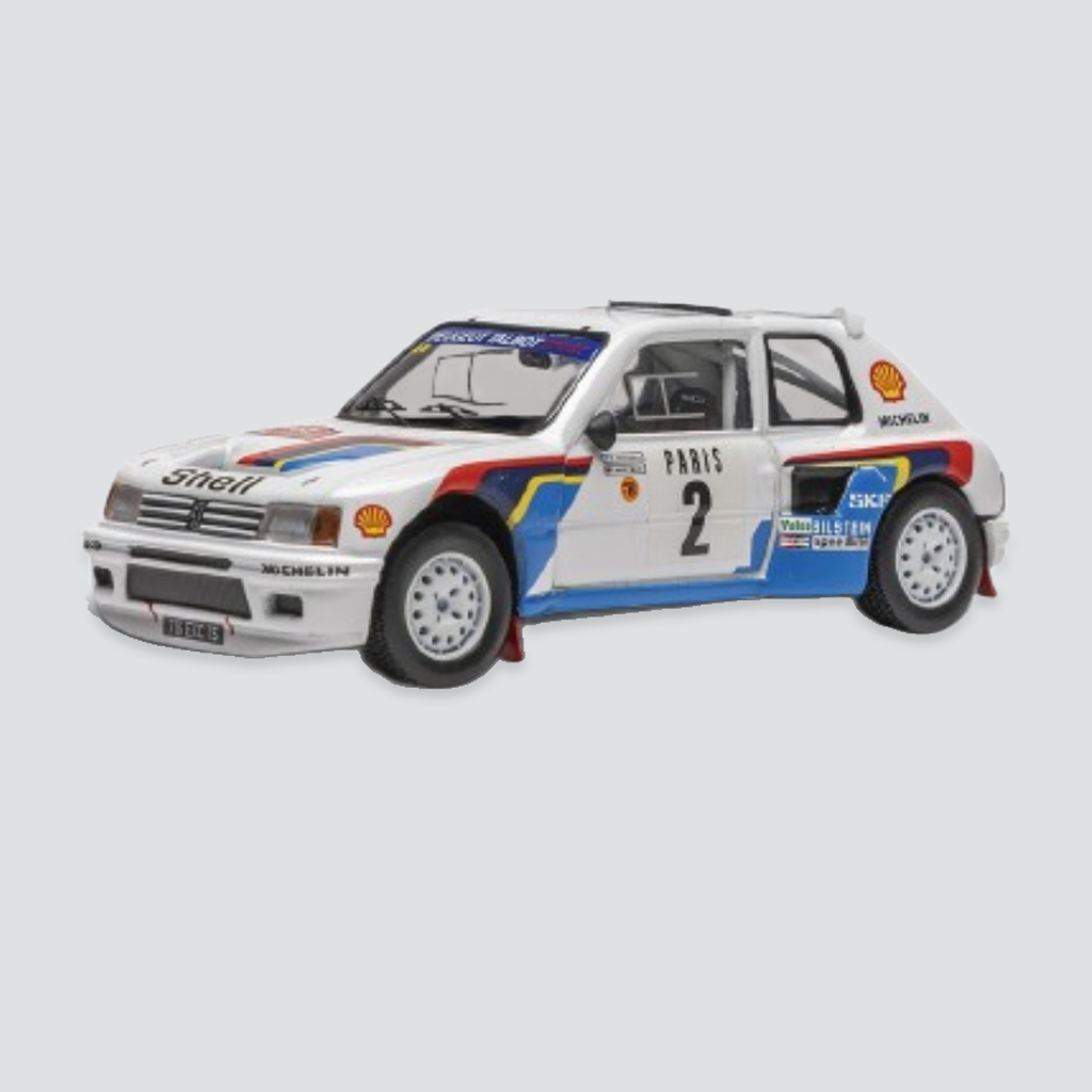 Peugeot 205 Turbo 16 #2 - A.Vatanen / T.Harryman - Winner Rally Monte Carlo 1985