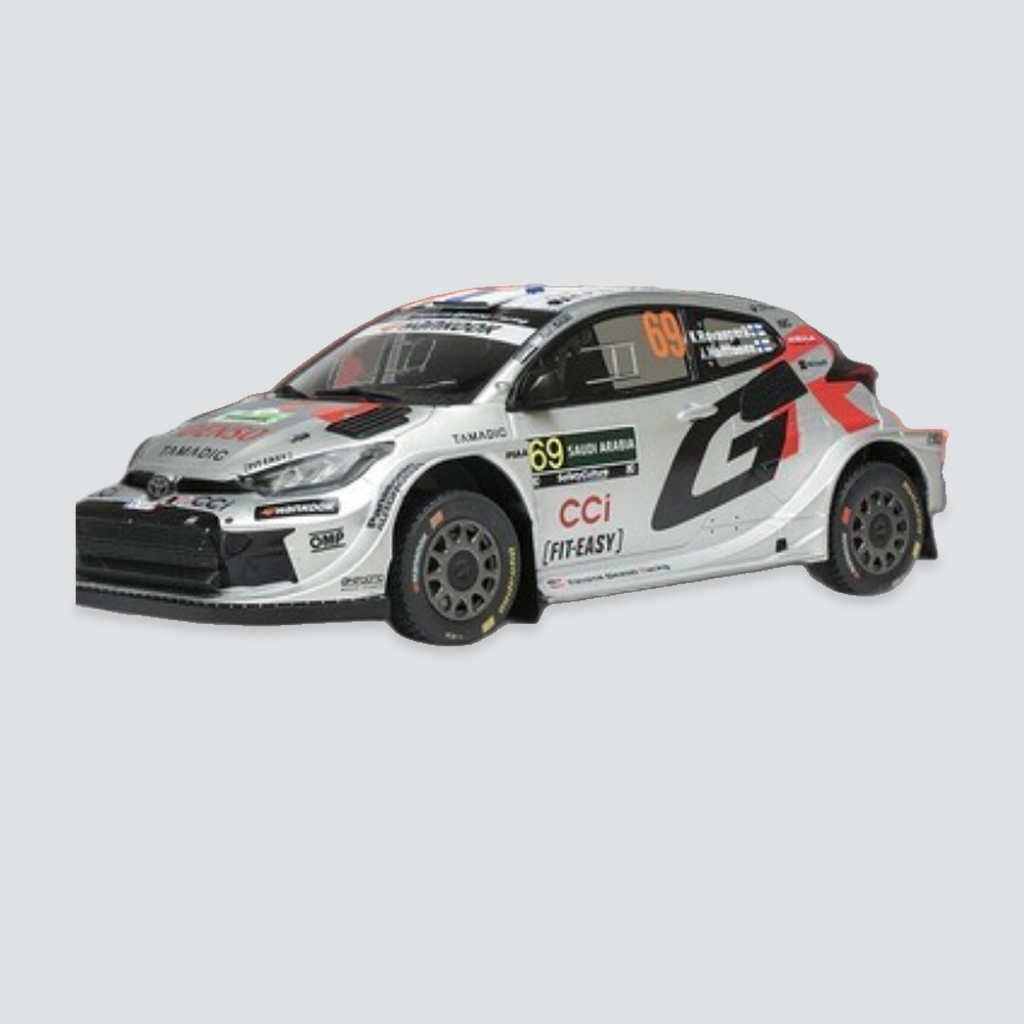 (64,95€-10%) Pré-encomenda Sinal 15€ - Toyota GR Yaris Rally1 #69 - K.Rovanperä / J.Halttunen - Rally Saudi Arabia 2025