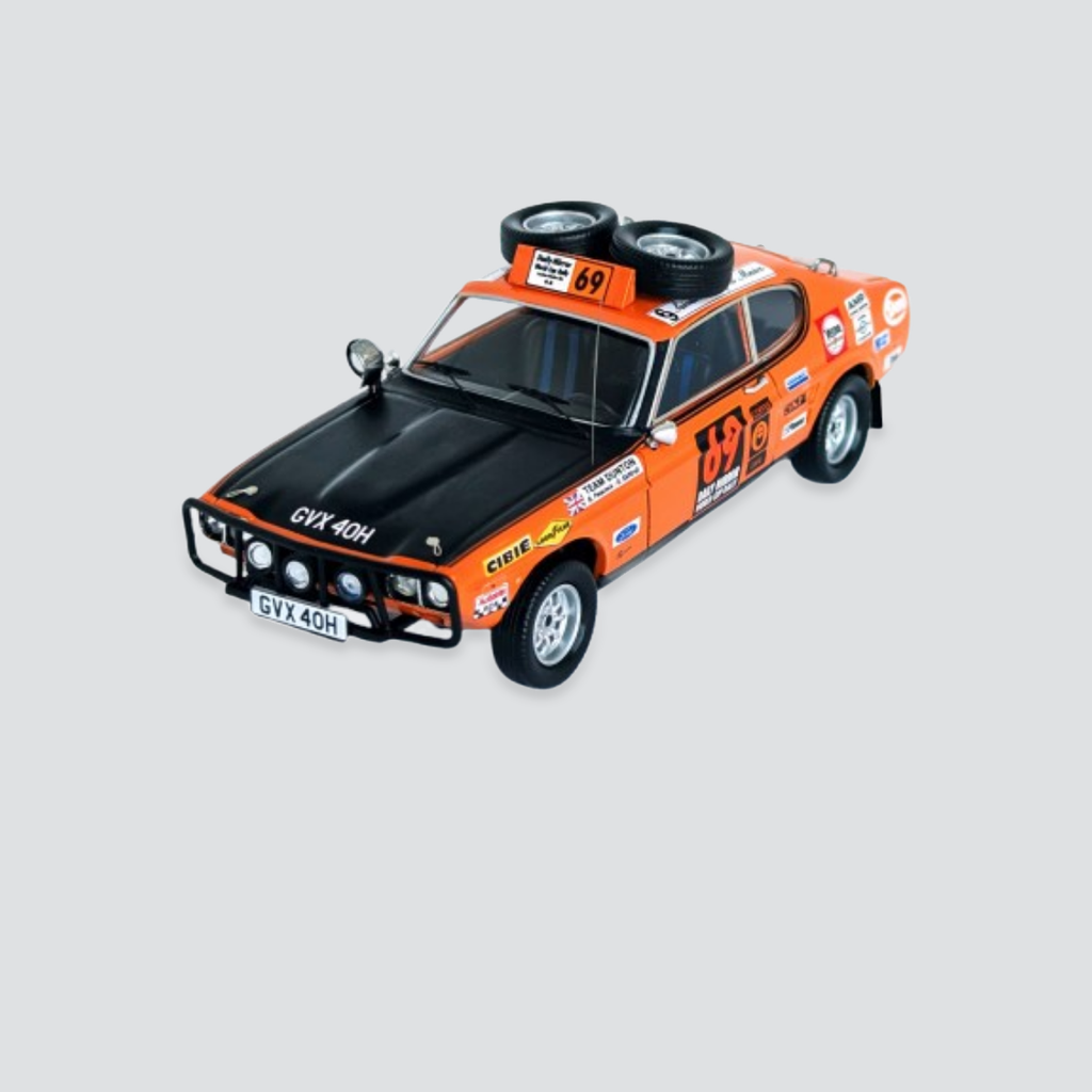 Ford Capri 2300 #69 - Brian Peacock / David Skitrall - World Cup Rally London-Mexico 1970