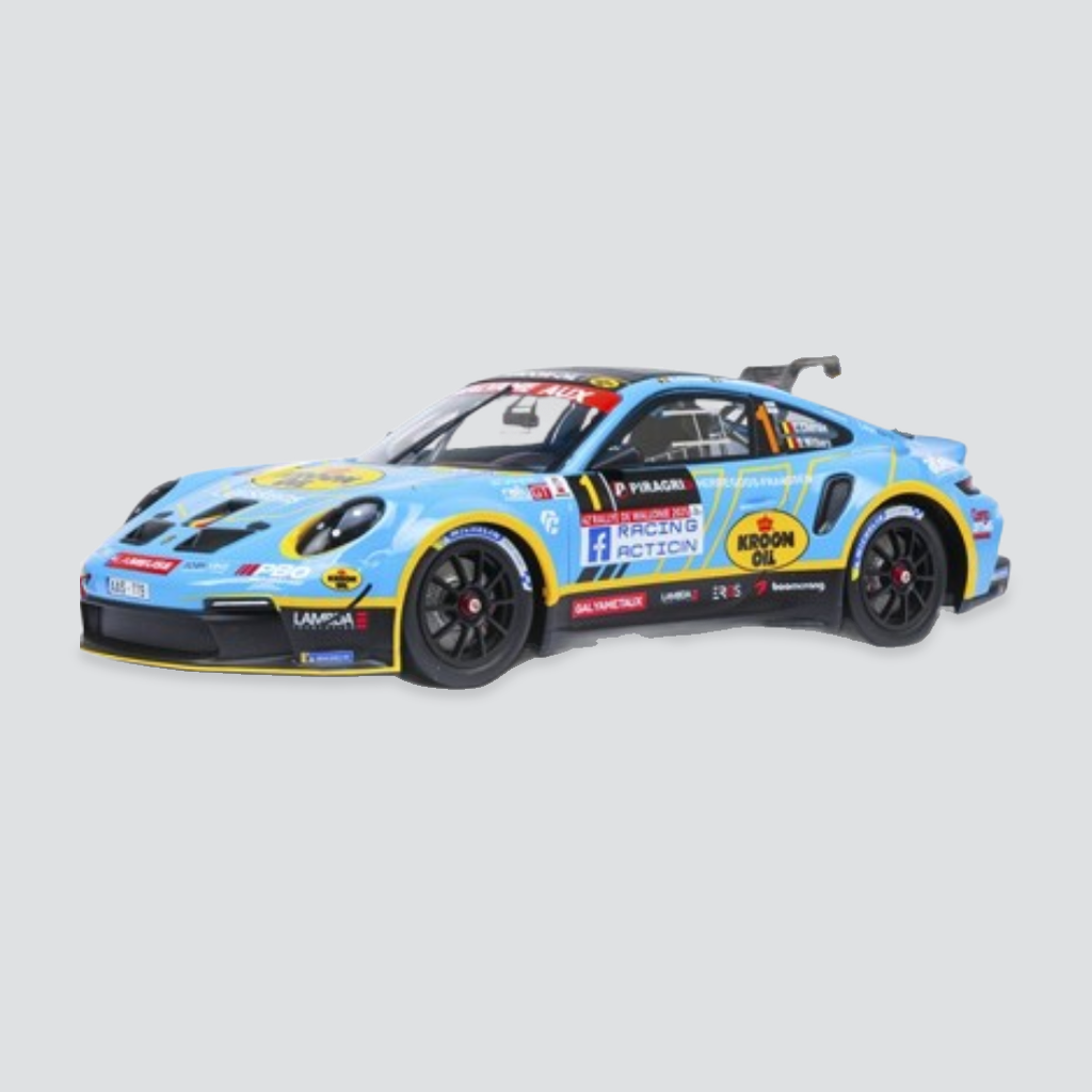(64,95€-10%) Pré-encomenda Sinal - 15€ - Porsche 992 Rally GT 1 #1 - C. Cherain / D. Withers - Rally de Wallonie 2025