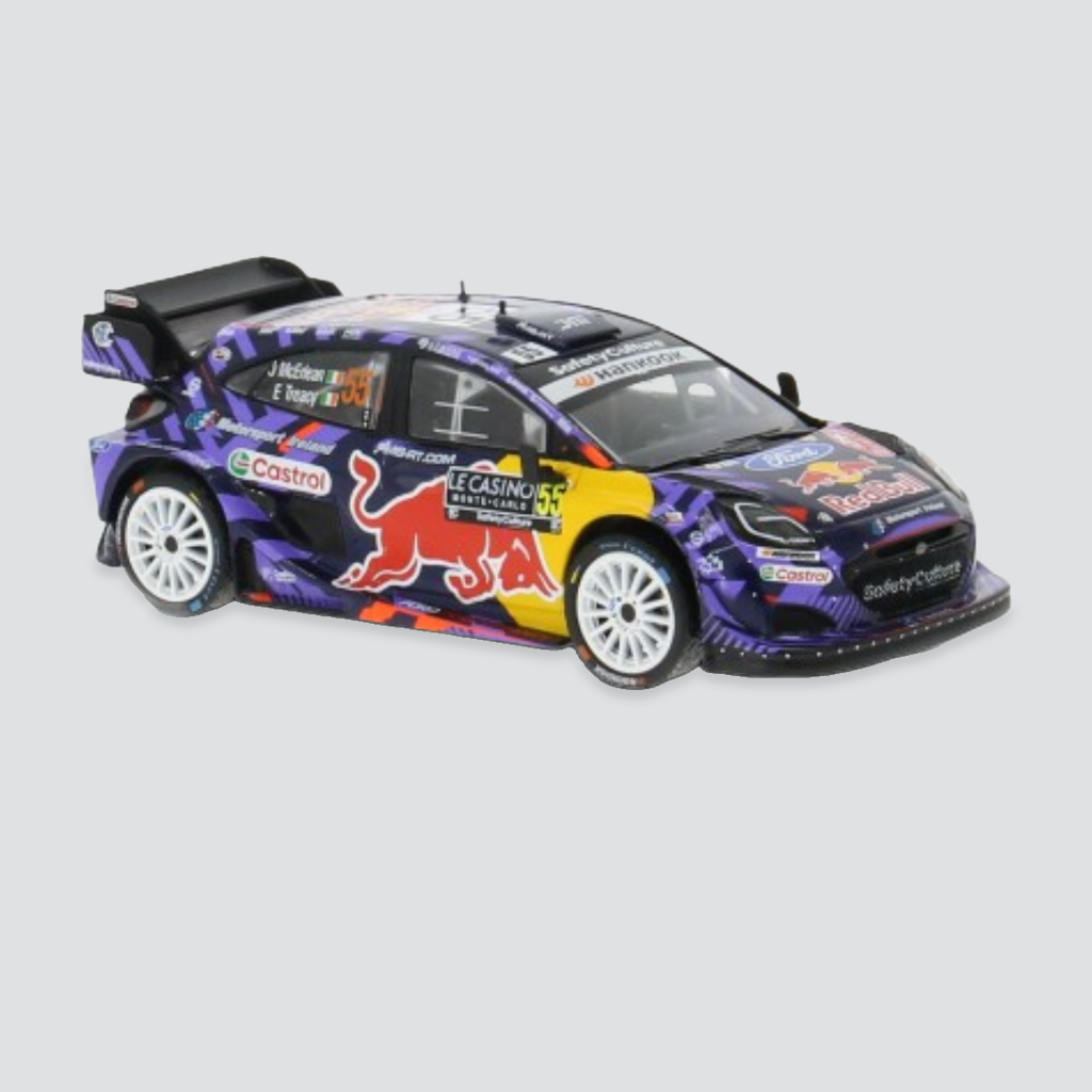 (64,95€-10%) Pré-encomenda Sinal 15€ - Ford Puma Rally1 #55 - J. McErLean / E. Treacy - Rally Monte Carlo 2025