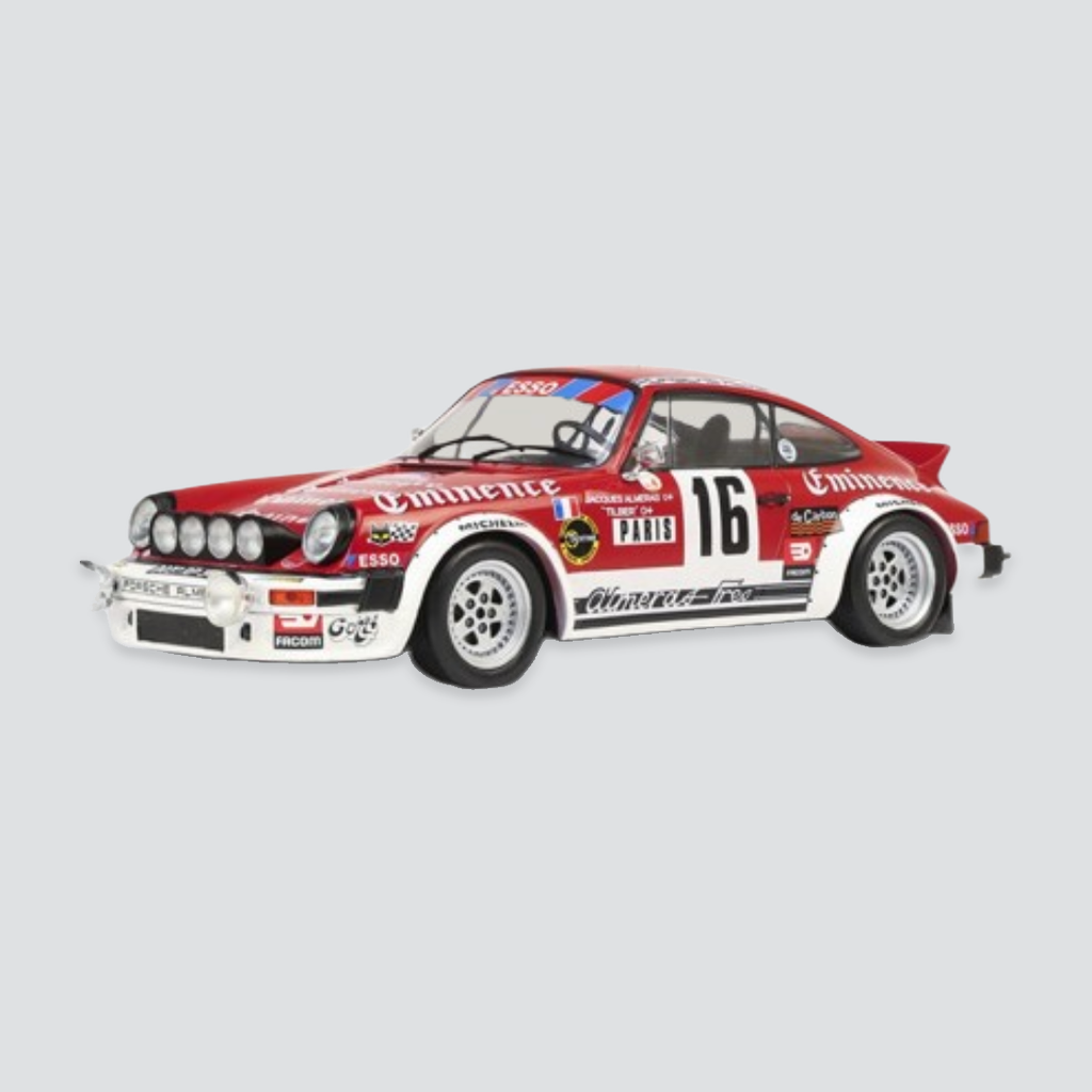 (64,95€-10%) Pré-encomenda Sinal 15€ - Porsche 911 SC Gr.4 #16 - J. Almeras / C. Tilber - Rally Monte Carlo 1980