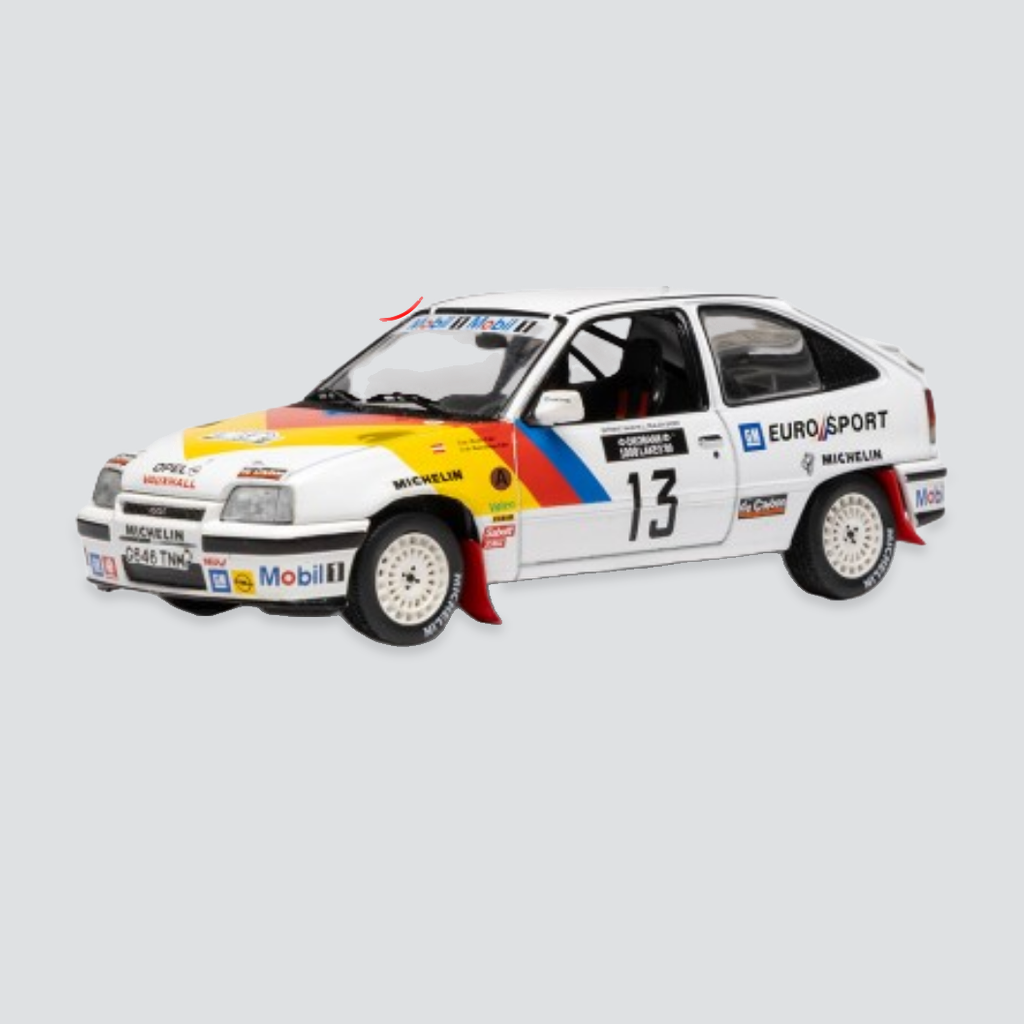 (39,95€-10%) Pré-encomenda Deposito 10€ - Opel Kadett E GSI #13 - S. Haider / F. Hinterleitner - 1000 Lakes Rally 1989