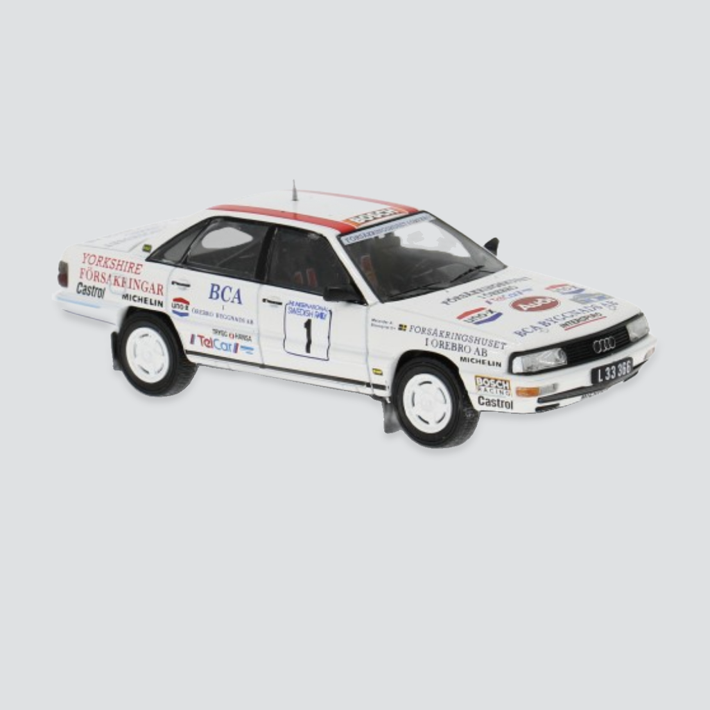 (39,95€-10%) Pré-encomenda Deposit 10€ - Audi 200 (C3) Quattro #1 - S. Blomqvist / B. Melander - Rally sweeden 1989