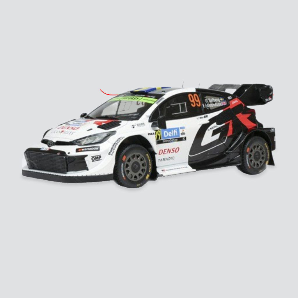 (64,95€-10%) Pré-encomenda Sinal - 15€ - Toyota GR Yaris Rally1 #99 - O. Solberg / E. Edmondson - Rally Estonia 2025