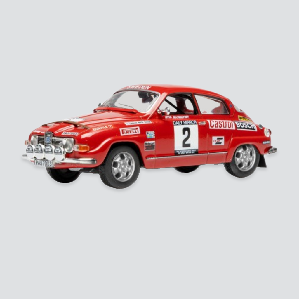 (39,95€-10%) Pré-encomenda Deposit 10€ - Saab 96 V4 #2 - S. Blomqvist / A. Hertz - Rally RAC 1971