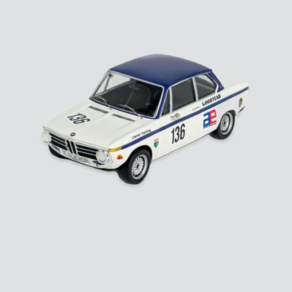 BMW 1602 #136 - Helmut Elmar Clever - 300Km of Nürburgring 1971