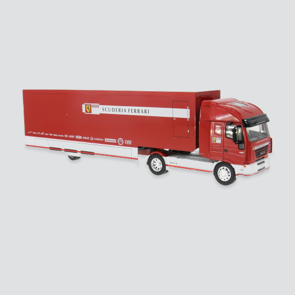 IXO, Iveco Stralis Koffer-SZ, 2000, Ferrari, 1:43