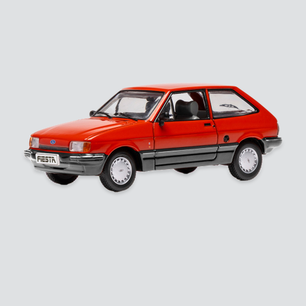 Ford Fiesta MK II Rot 1984