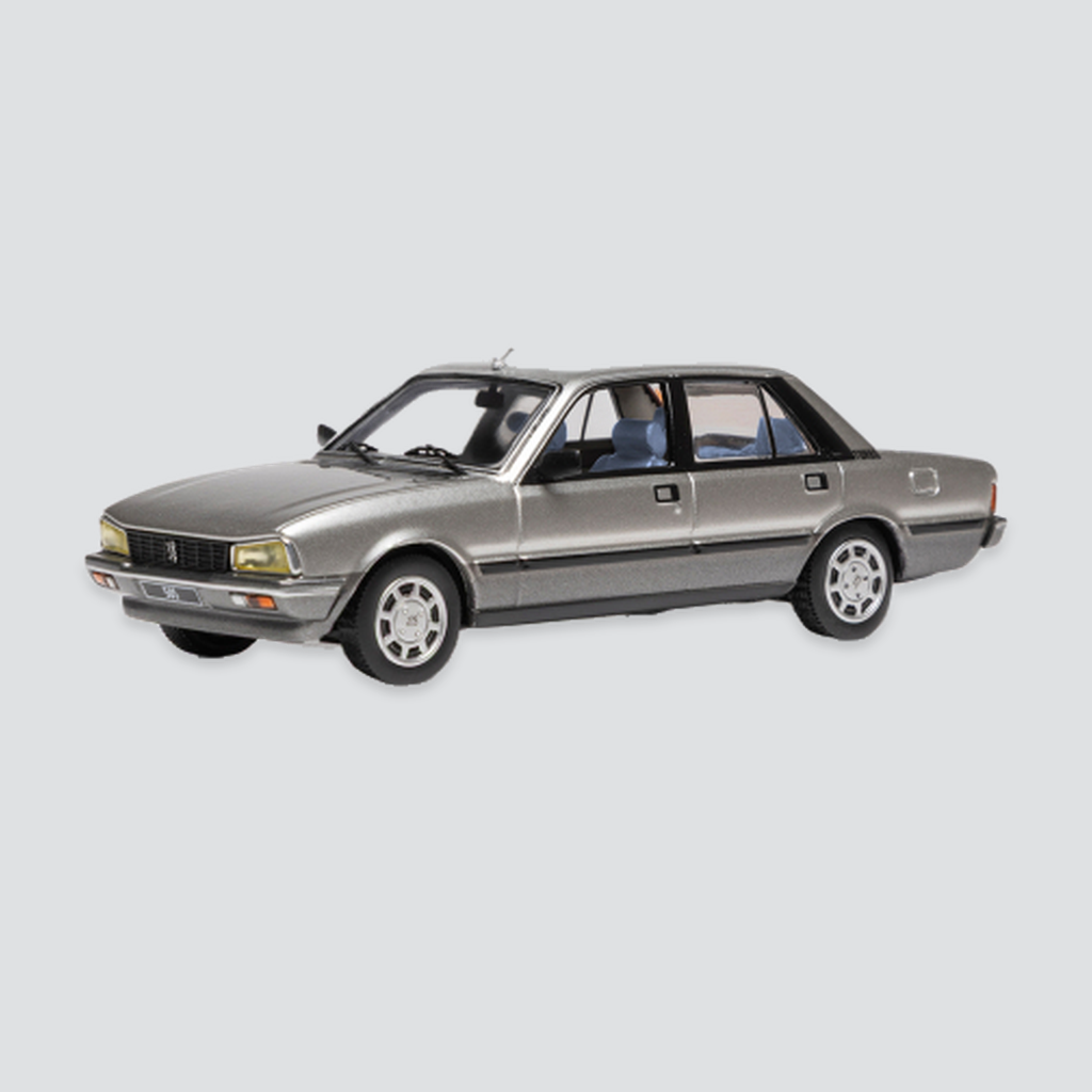 IXO, Peugeot 505 Turbo, silber, 1984, 1:43