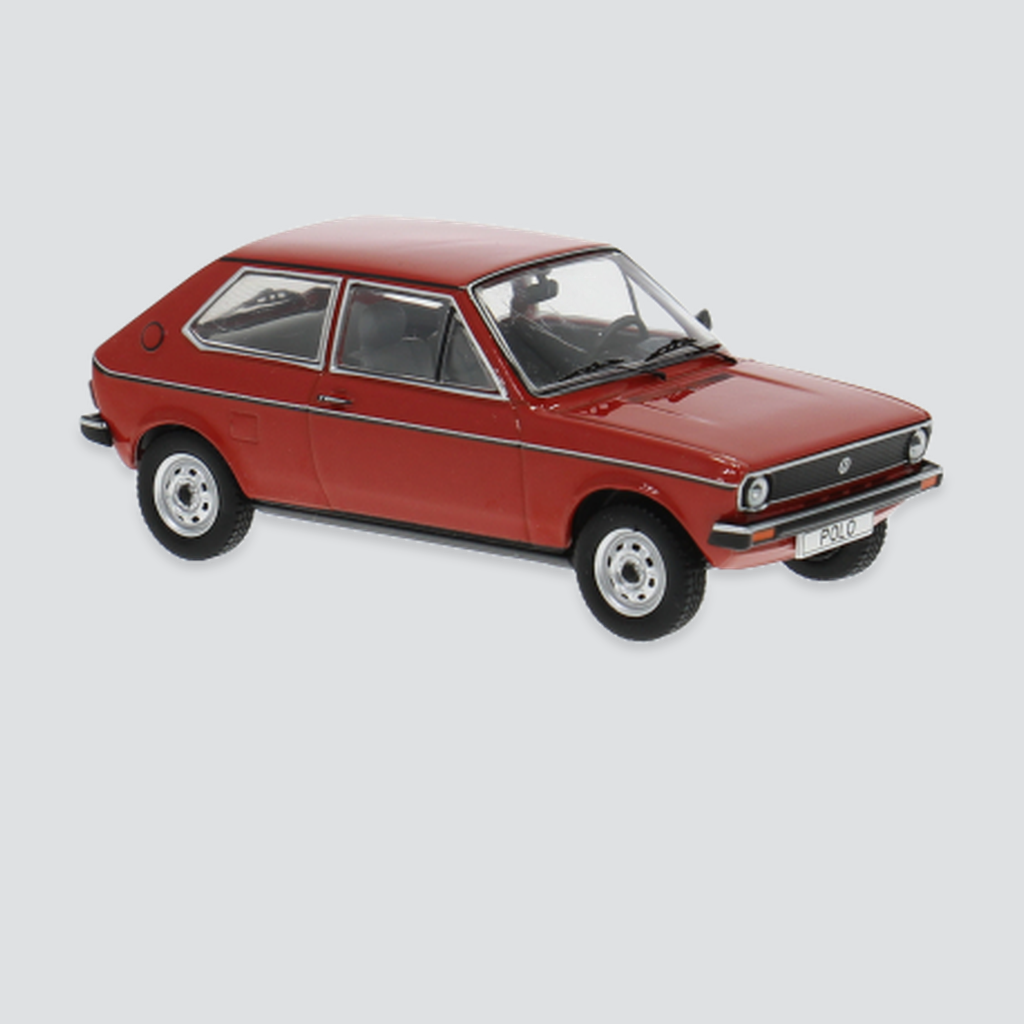 IXO, VW Polo MK I, rot, 1975, 1:43