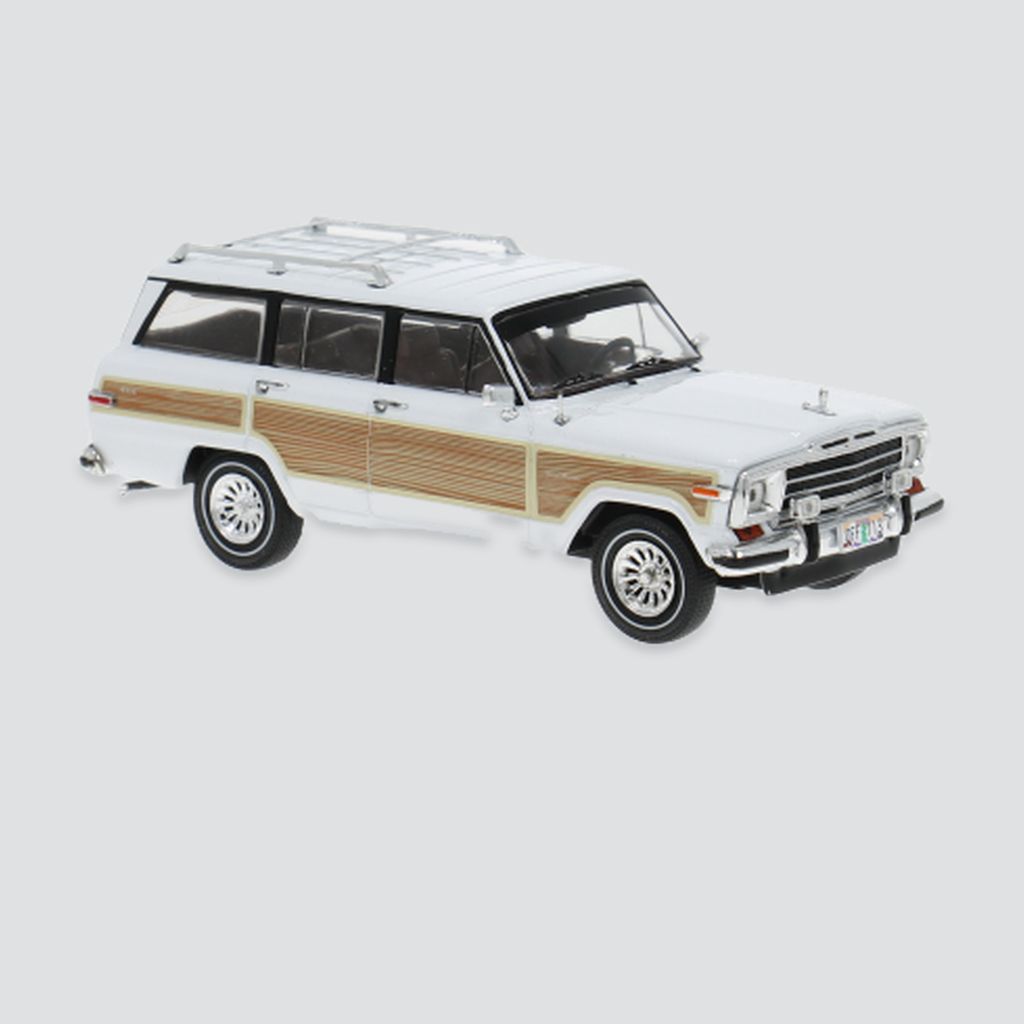 IXO, Jeep Grand Wagoneer, weiss/Holzoptik, 1989, 1:43