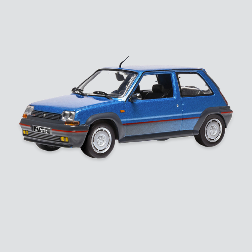 IXO, Renault 5 GT Turbo, blau, 1985, 1:43