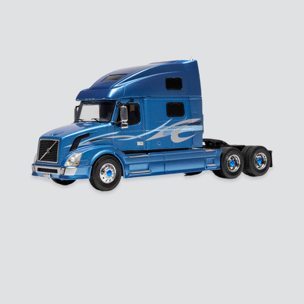 IXO, Volvo VNL 730, blau, 2010, 1:43