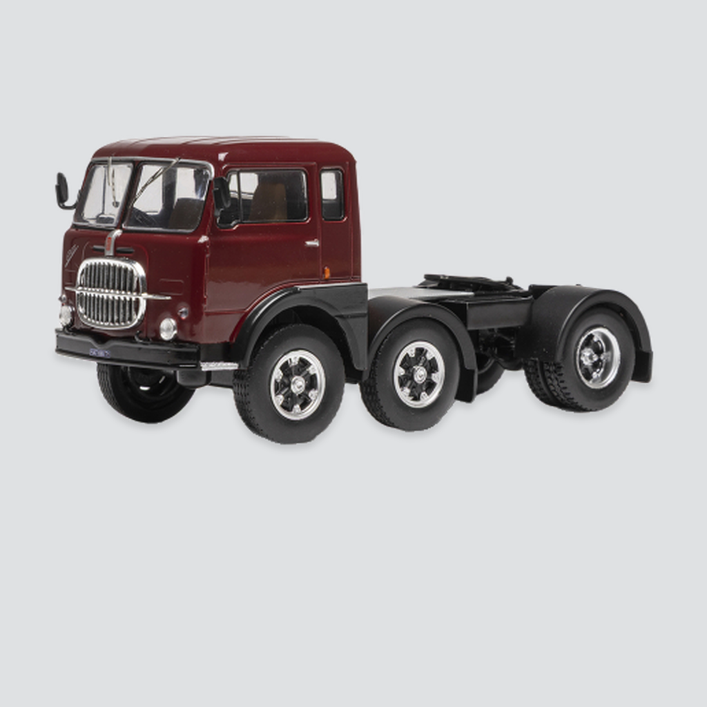 IXO, Fiat 690 T1, dunkelrot, 1961, 1:43