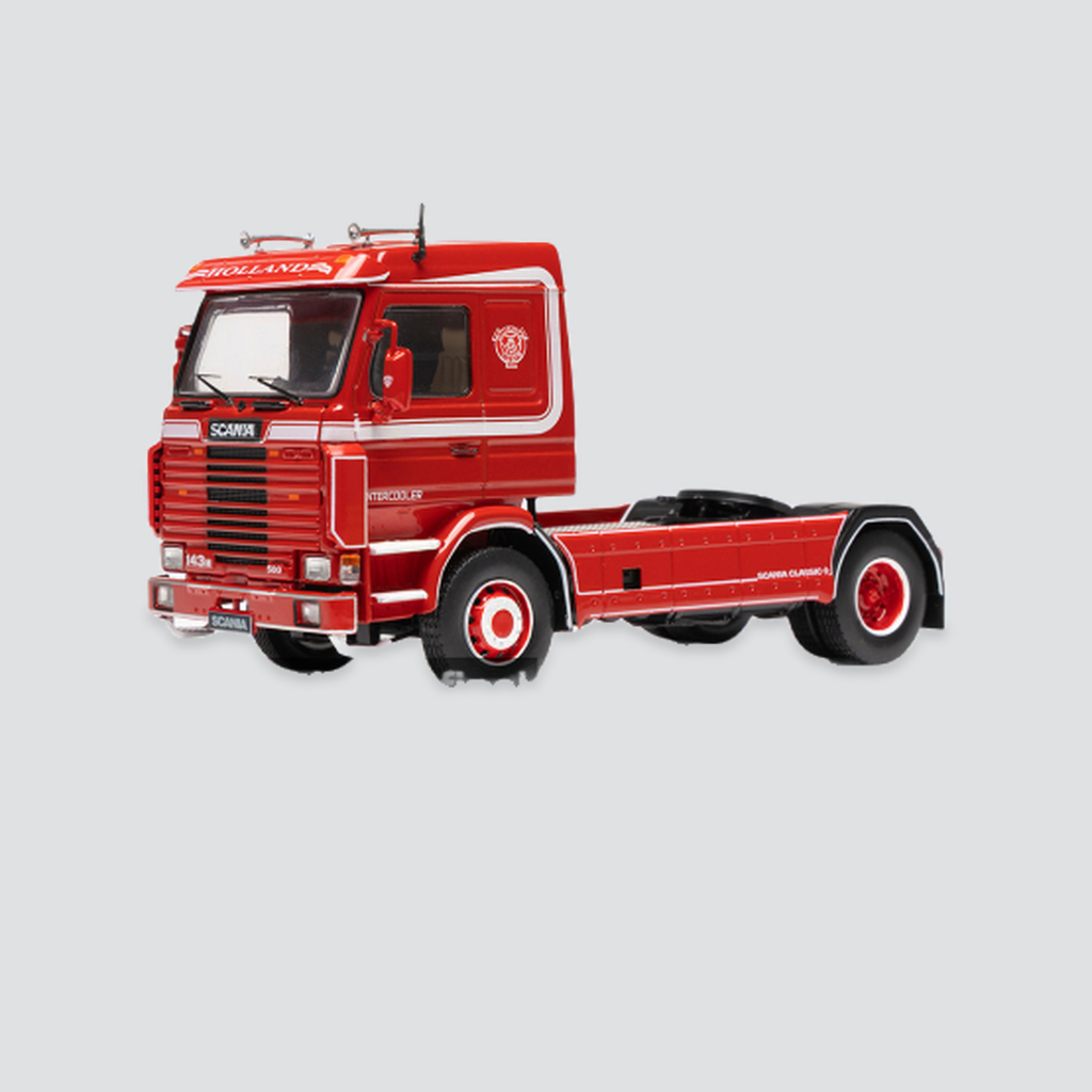 IXO, Scania 143 M, rot, 1990, 1:43