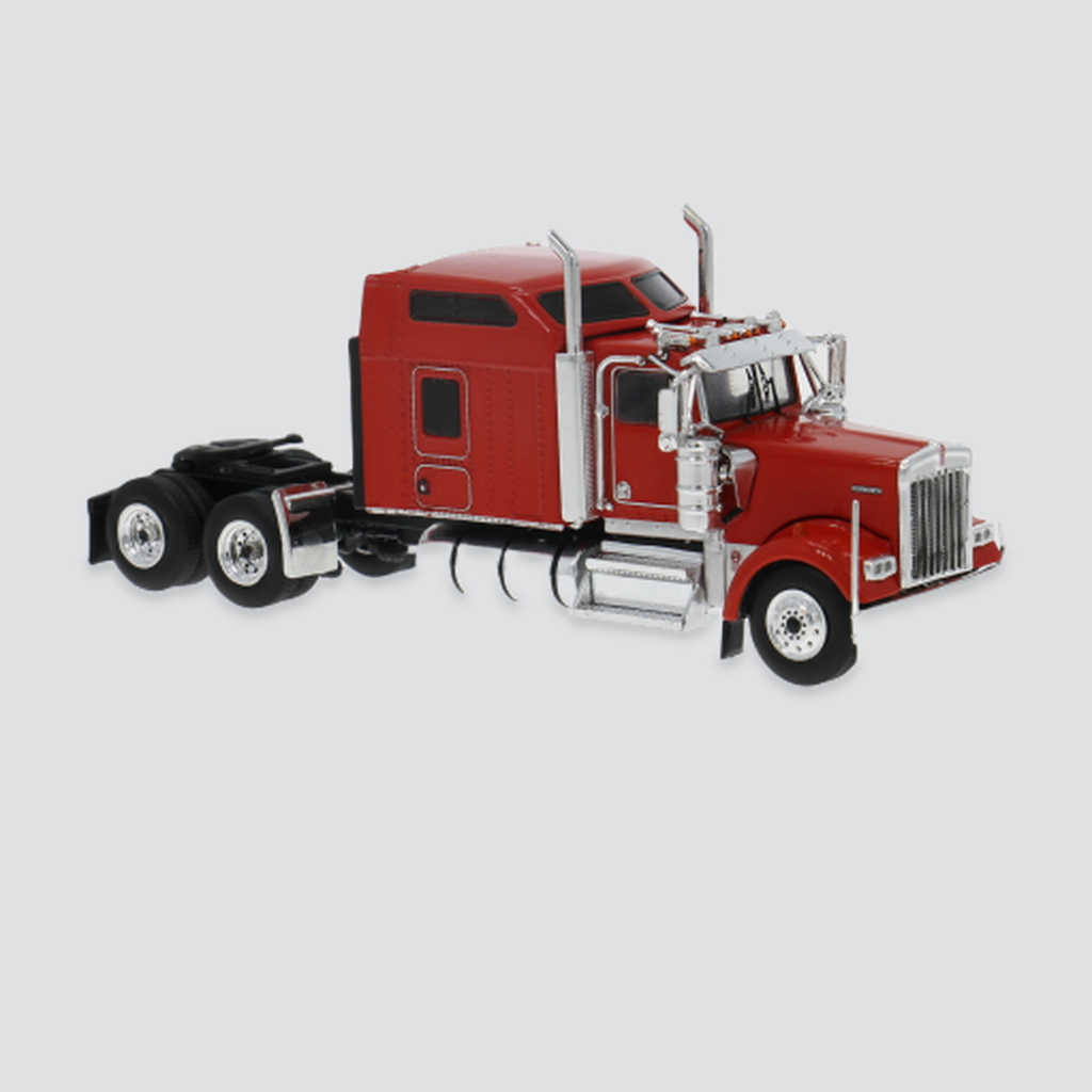 IXO, Kenworth W900 Sleeper Cab, rot, 1990, 1:64