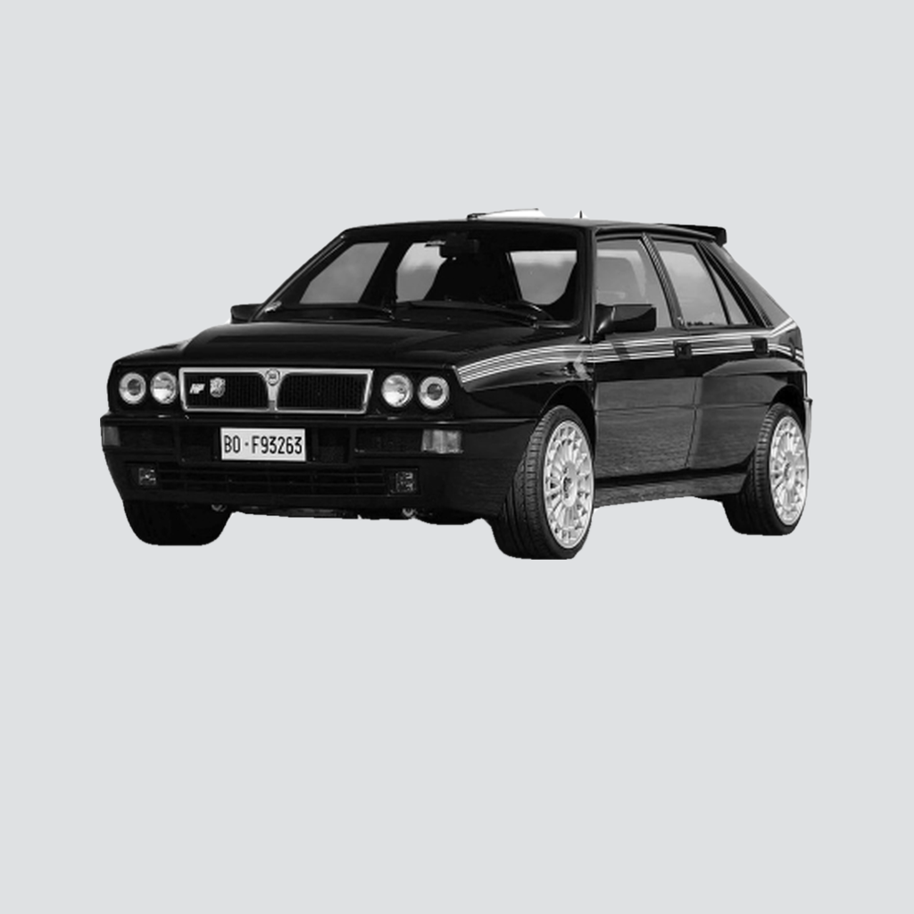 Lancia Delta HF integrale EVO Schwarz/Dekor 1992