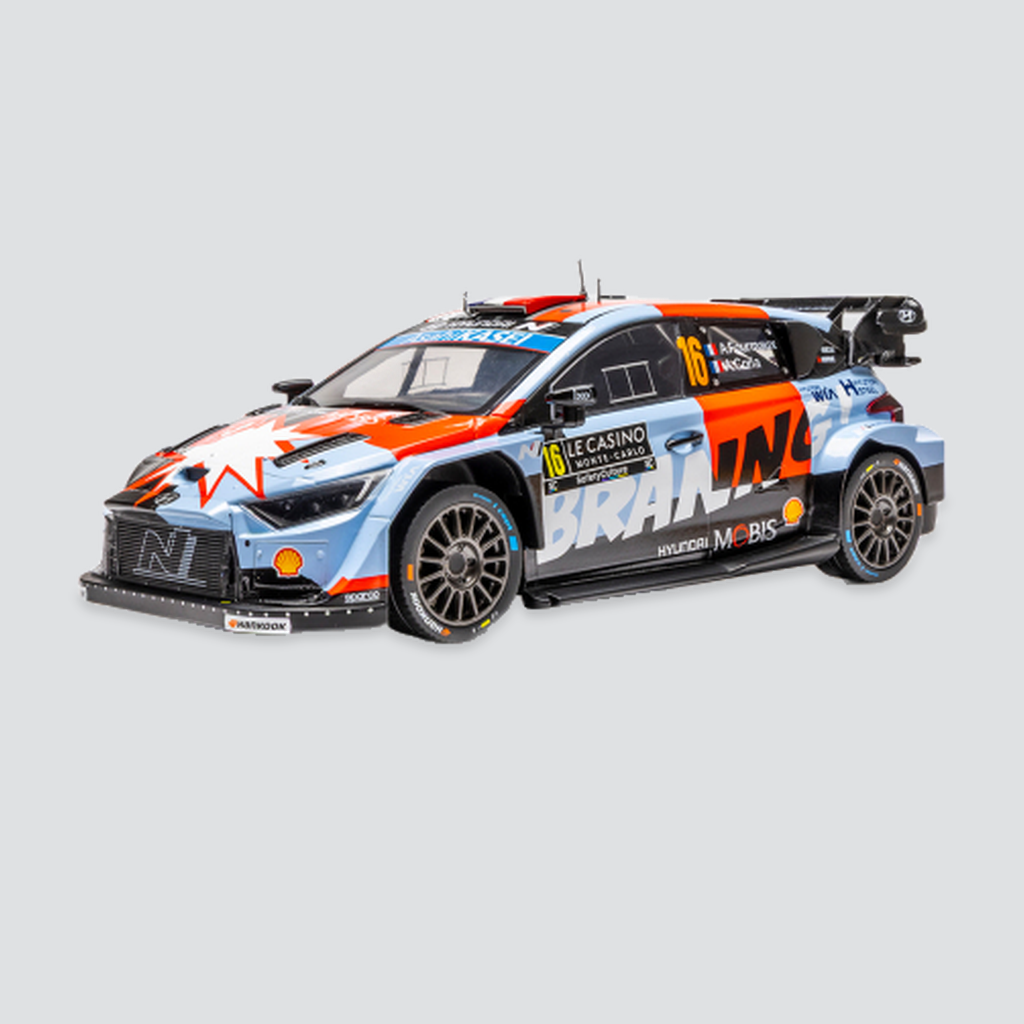 IXO, Hyundai i20 N Rally1, Rallye Monte Carlo, 2026, #16, A.Fourmaux/A.Coria, 1:18