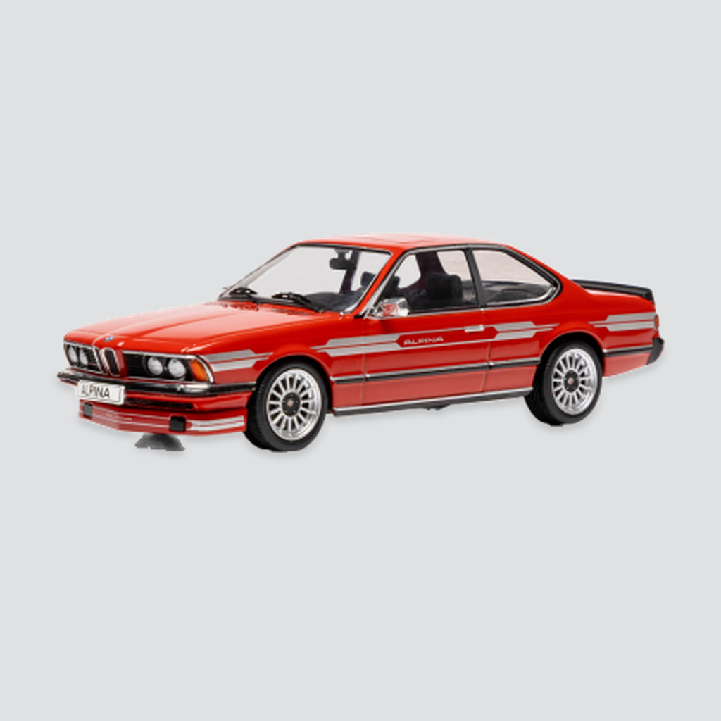 IXO, BMW Alpina B7 Turbo (E24), rot/Dekor, 1977, 1:43