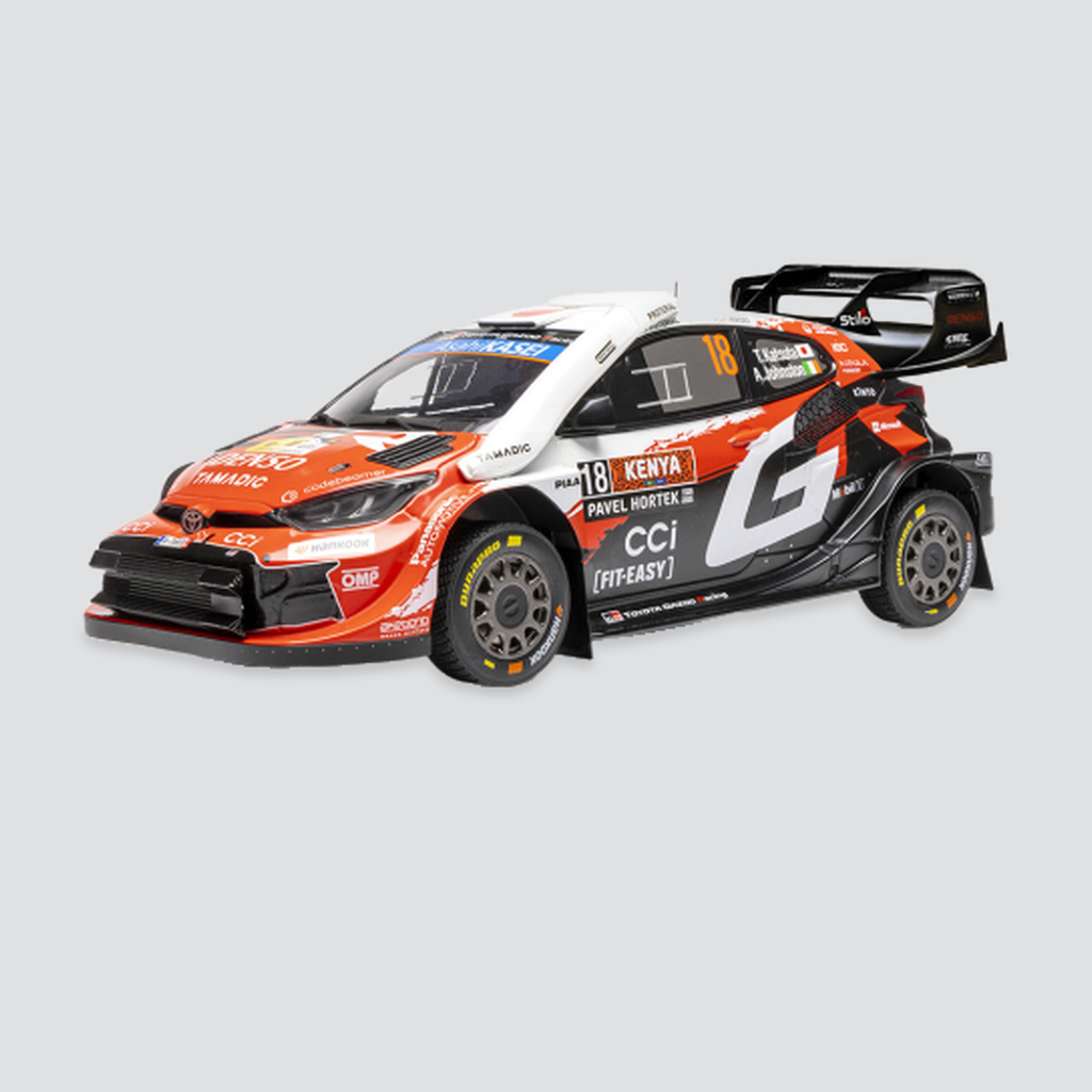 IXO, Toyota GR Yaris Rally1, WRC, Safari Rallye Kenia, 2026, Toyota Gazoo Racing, #18, T.Katsuta/A.Johnston, 1:18