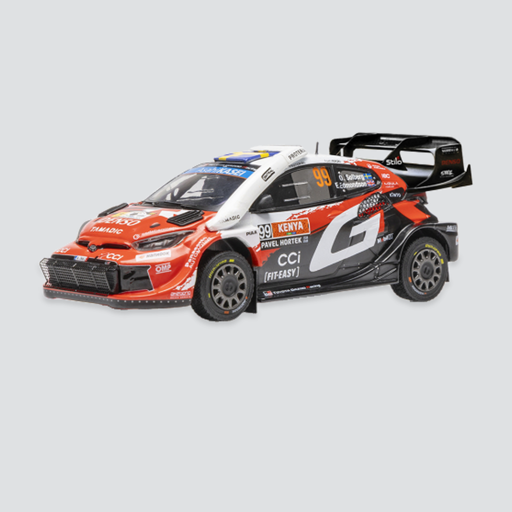 IXO, Toyota GR Yaris Rally1, WRC, Safari Rallye Kenia, 2026, Toyota Gazoo Racing, #99, O.Solberg/E.Edmondson, 1:43