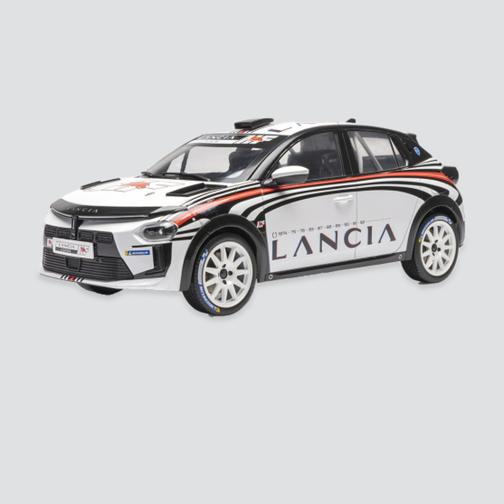 IXO, Lancia Ypsilon HF Rally4, Test, 2024, M.Biasion, 1:18