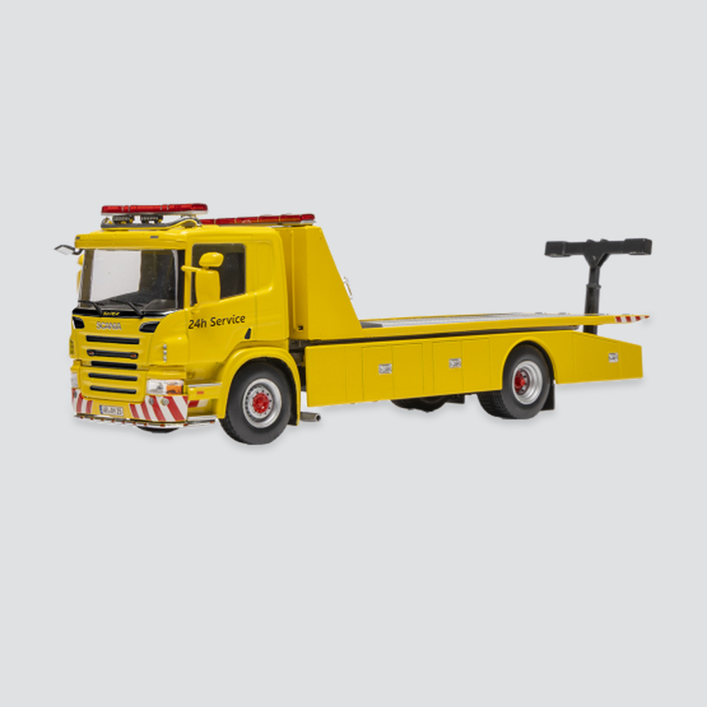 IXO, Scania P 320 Tow Truck, gelb, 2006, 1:43