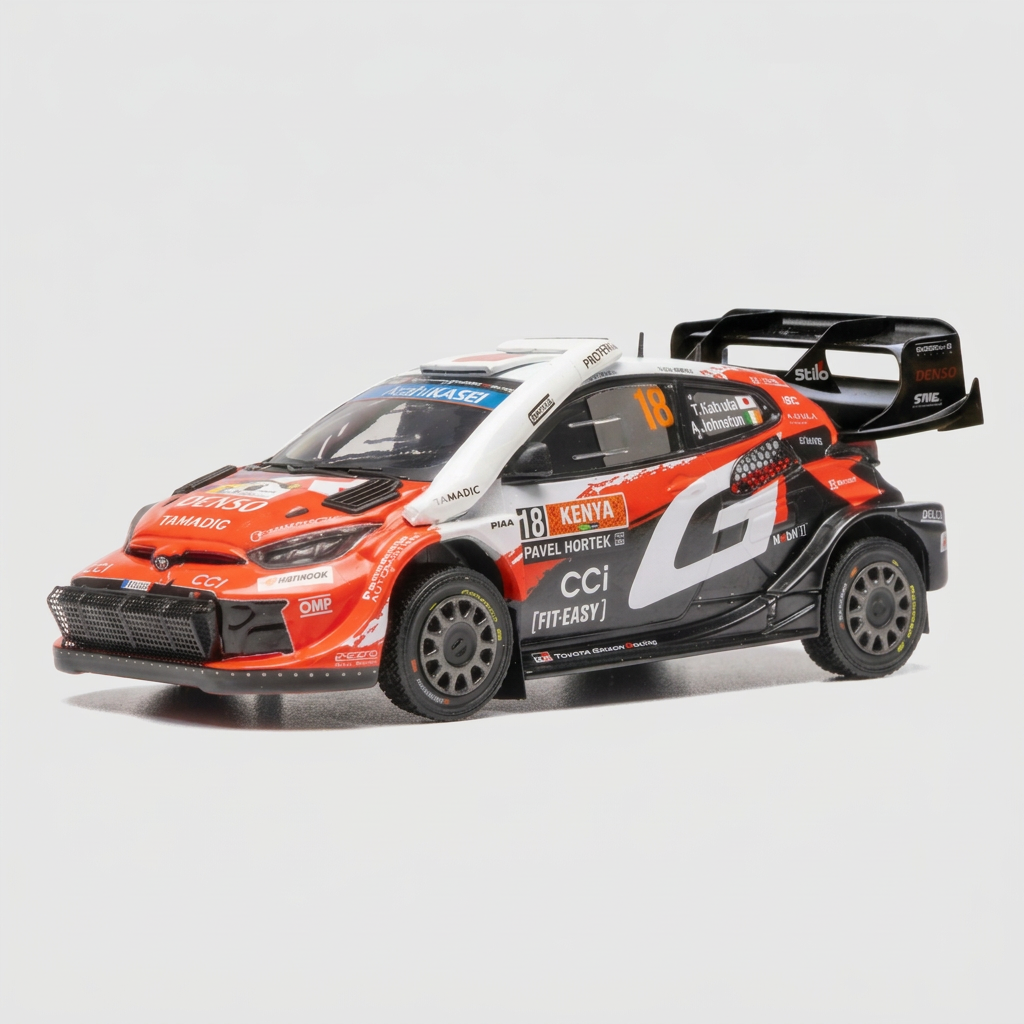 Toyota GR Yaris Rally1 #18 - Takamoto Katsuta / Aaron Johnston - Safari Rally Kenya 2026