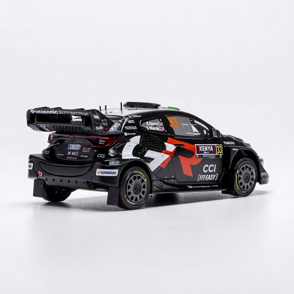 Toyota GR Yaris Rally1 #33 - Elfyn Evans / Scott Martin - Safari Rally Kenya 2025