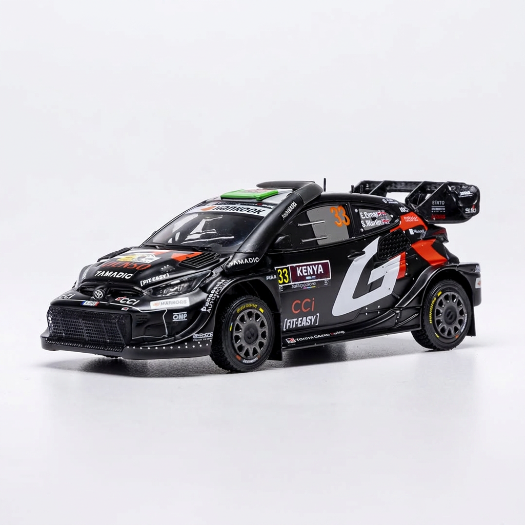 Toyota GR Yaris Rally1 #33 - Elfyn Evans / Scott Martin - Safari Rally Kenya 2025