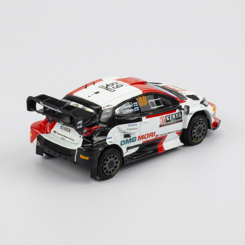 Toyota GR Yaris Rally1 #69 - Kalle Rovanperä / Jonne Halttunen - Safari Rally 2022