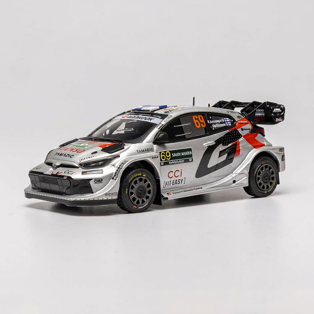 Toyota GR Yaris Rally1 #69 - Kalle Rovanperä / Jonne Halttunen - Rally Saudi Arabia 2025